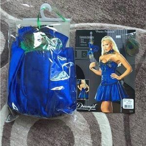 Pretty Peacock Halloween Costume